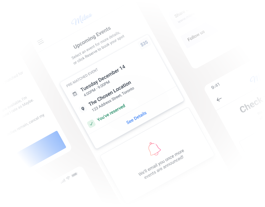 Attendee Experience preview